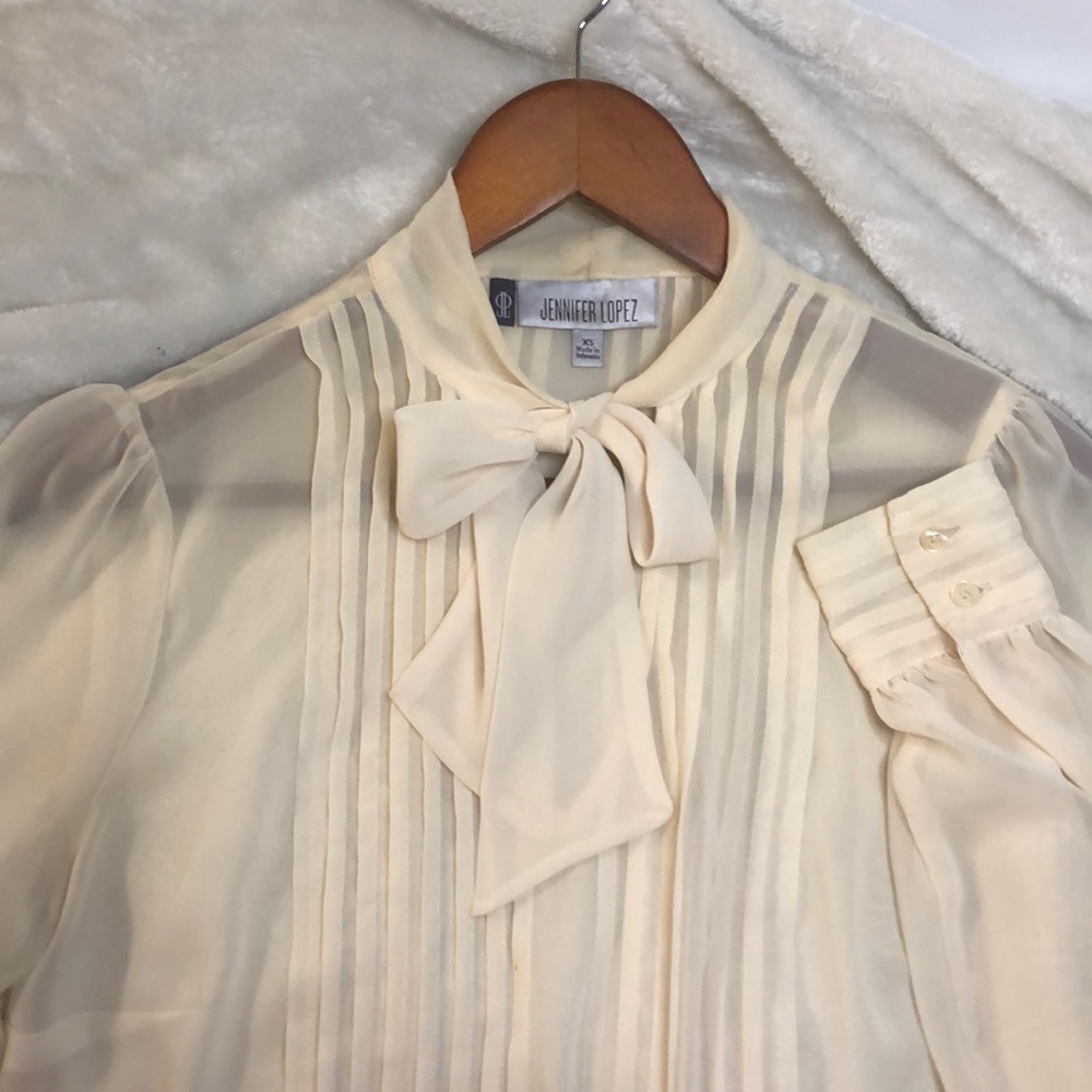 Sheer blouse